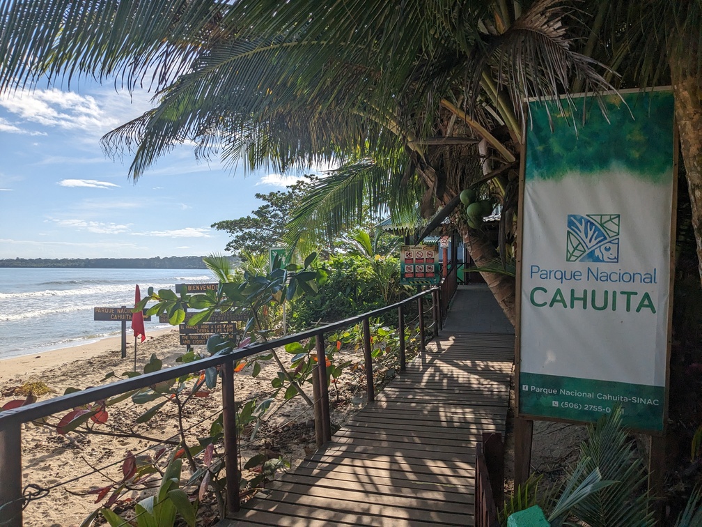 Le parc de Cahuita au Costa Rica