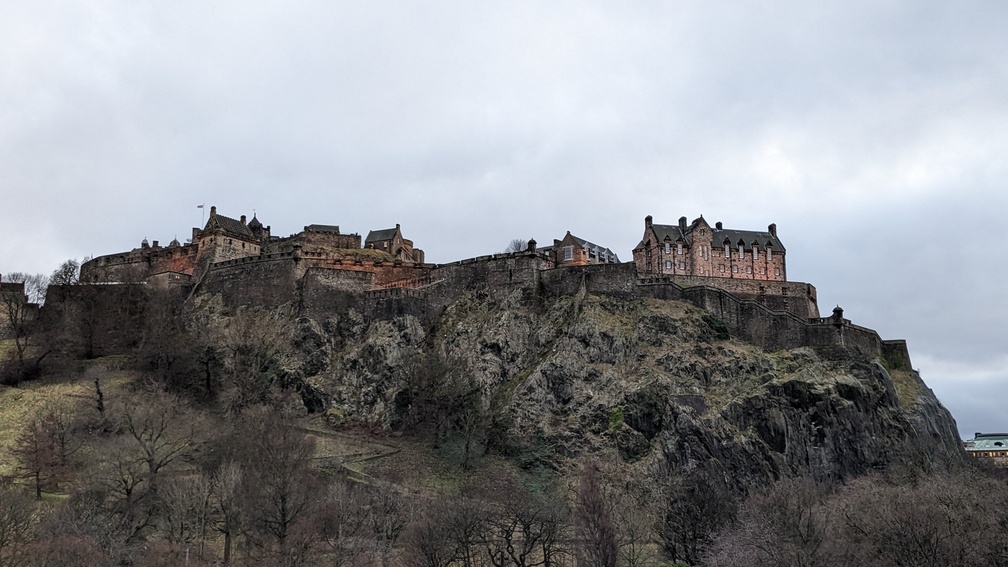 Le château d'Edimbourg