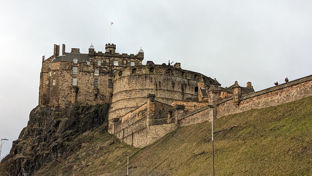 Le château d'Edimbourg