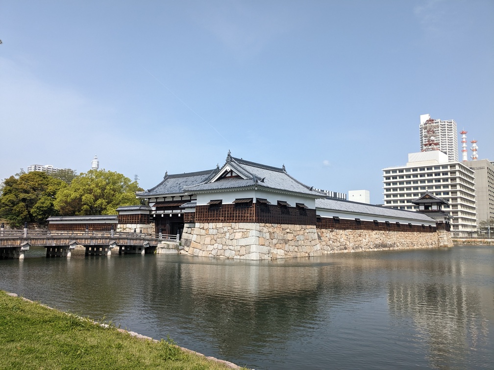 Château Hiroshima Jo au Japon