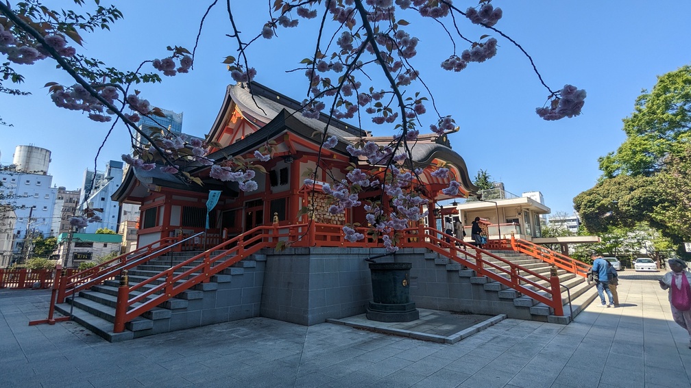 Hanazono Jinja à Tokyo au Japon