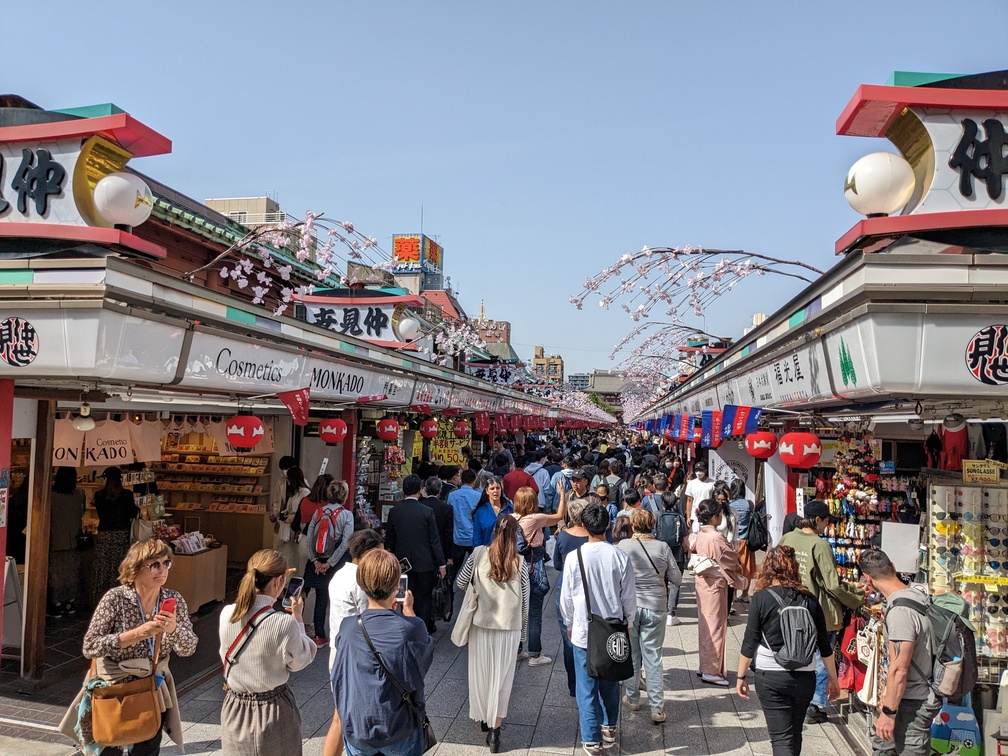 Sanctuaire d’Asakusa à Tokyo au Japon