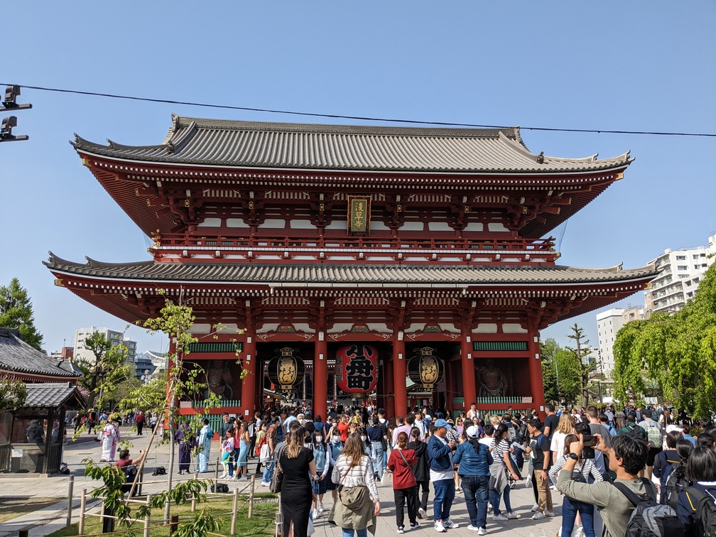 Sanctuaire d’Asakusa à Tokyo au Japon
