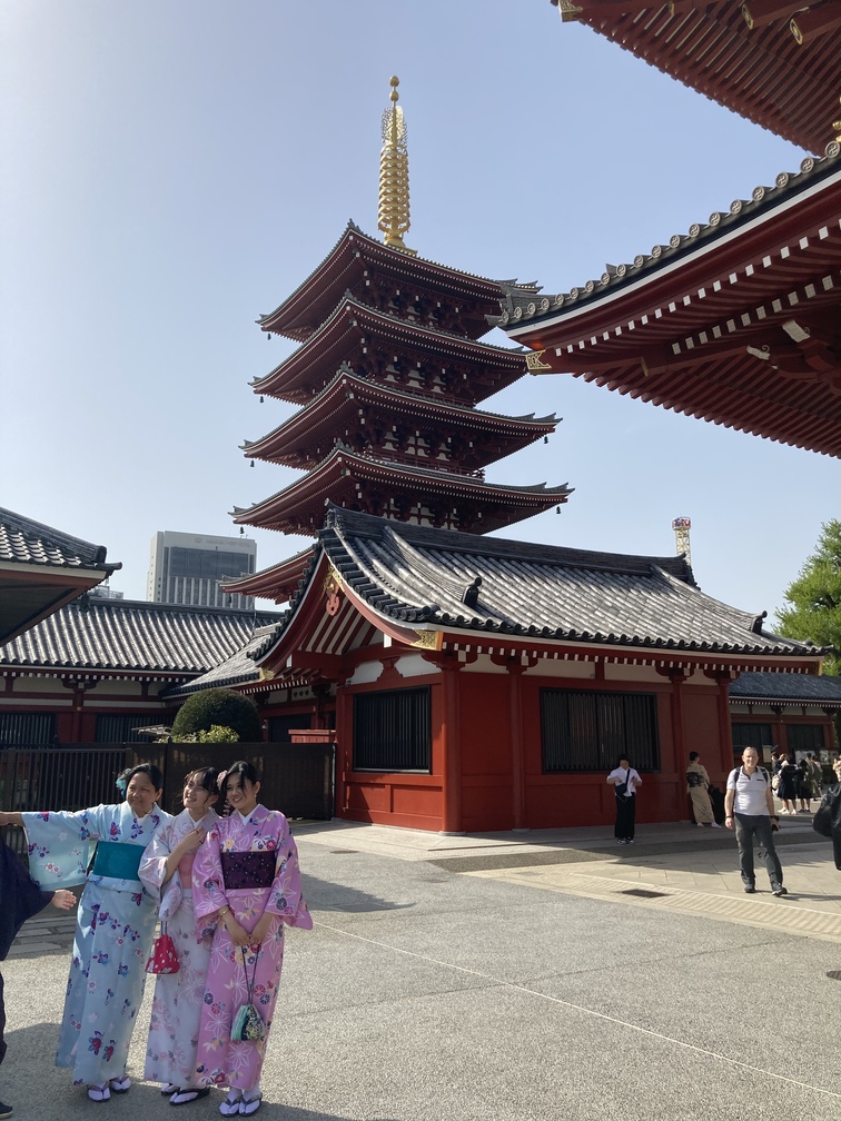 Sanctuaire d’Asakusa à Tokyo au Japon