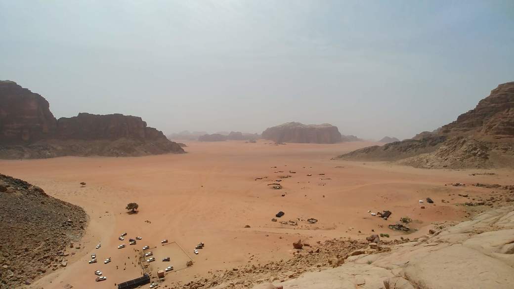 Wadi Rum en Jordanie