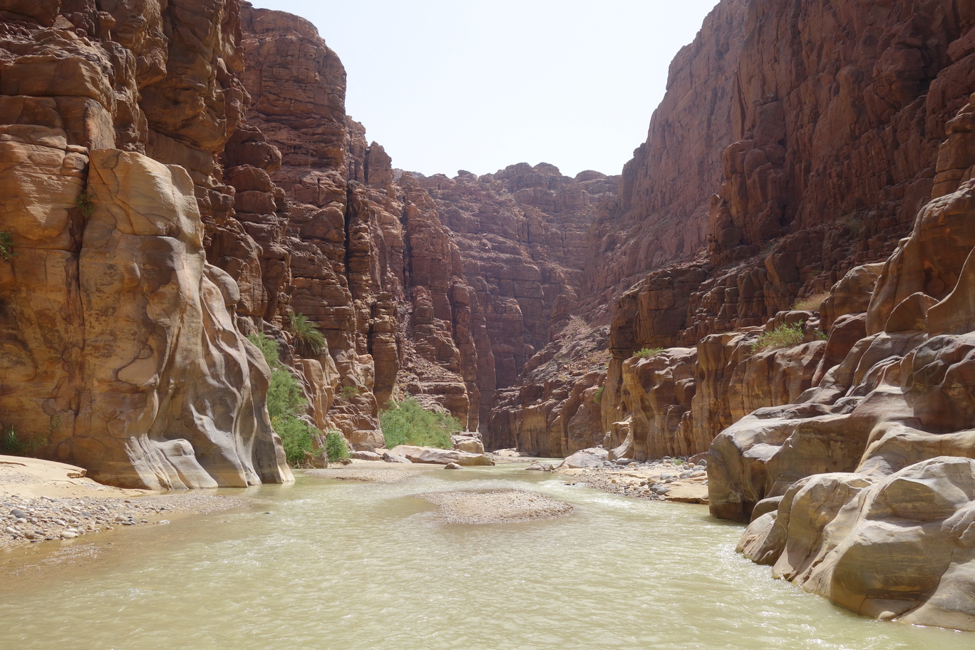 Wadi Mujib en Jordanie
