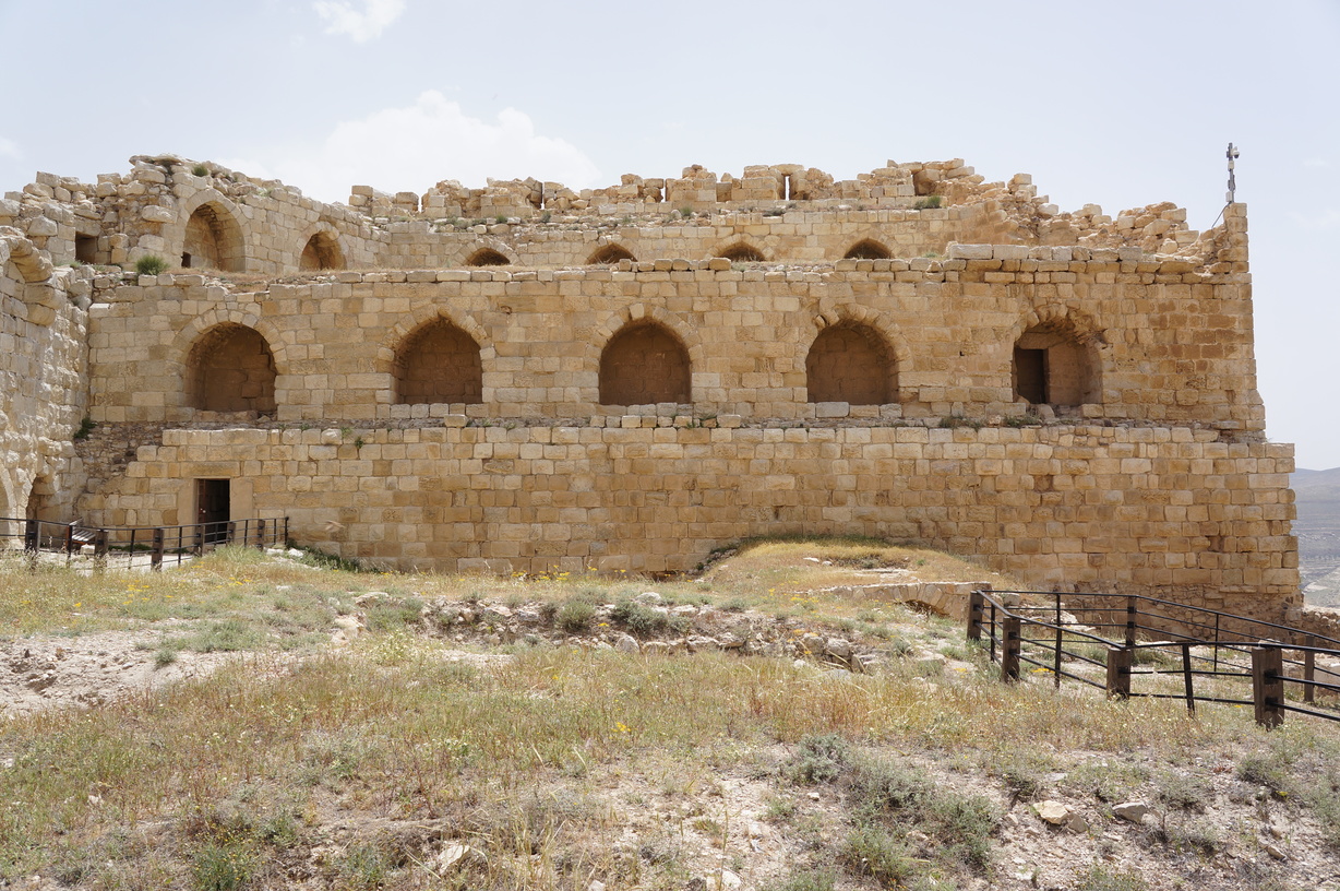 Château de Al-Karak en Jordanie