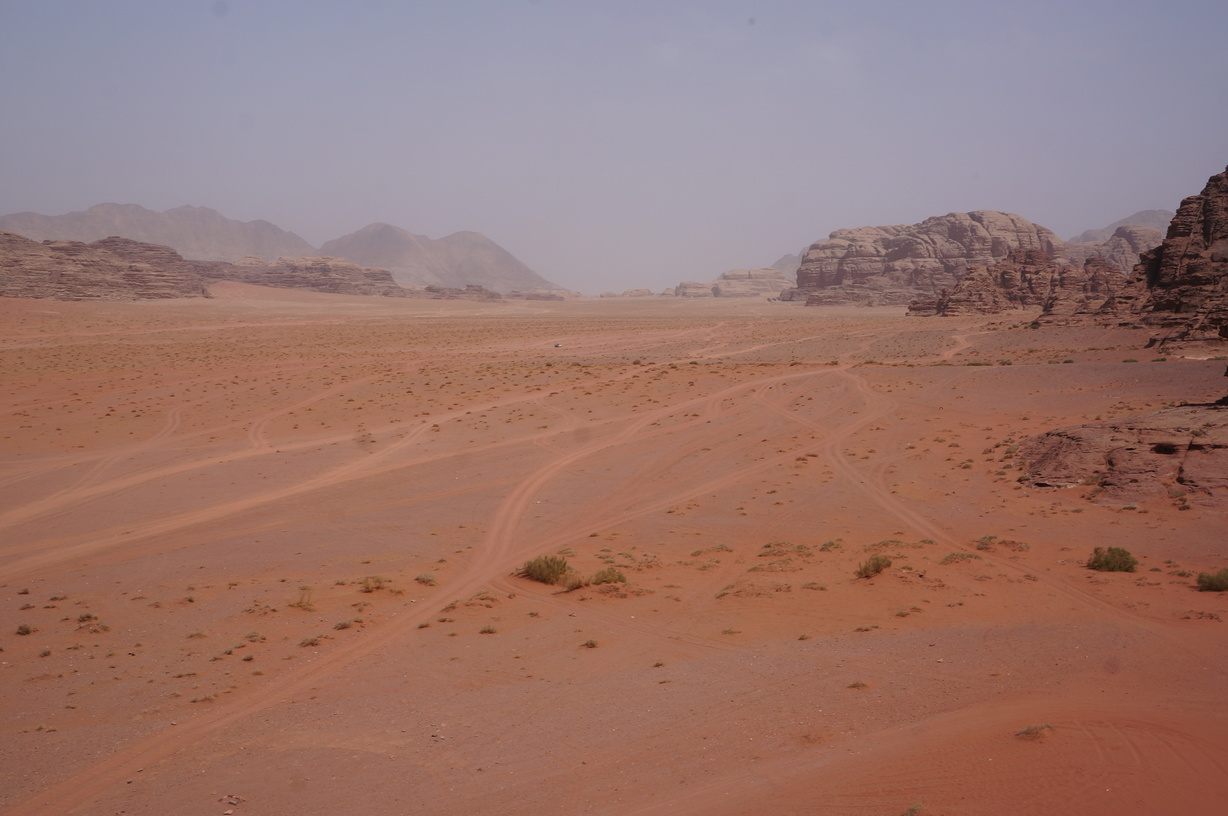 Wadi Rum en Jordanie