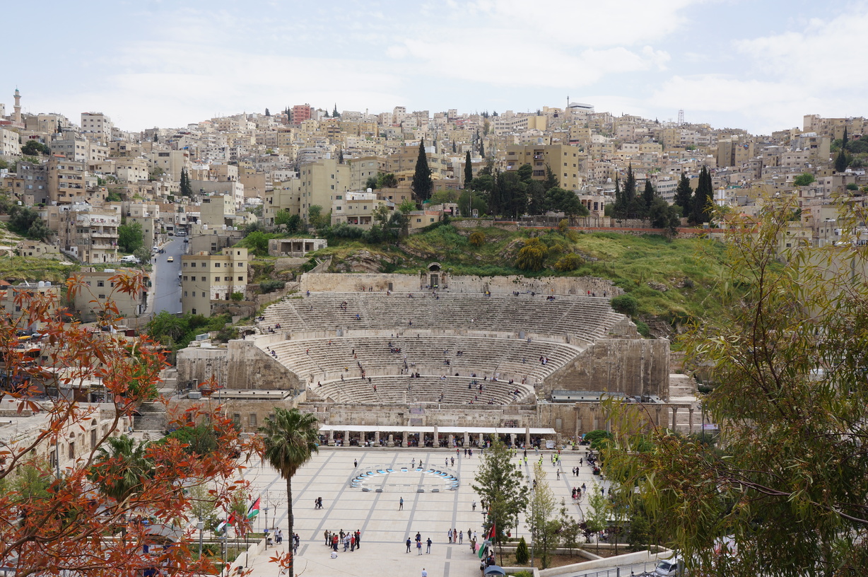 Le théâtre romain, Amman, Jordanie