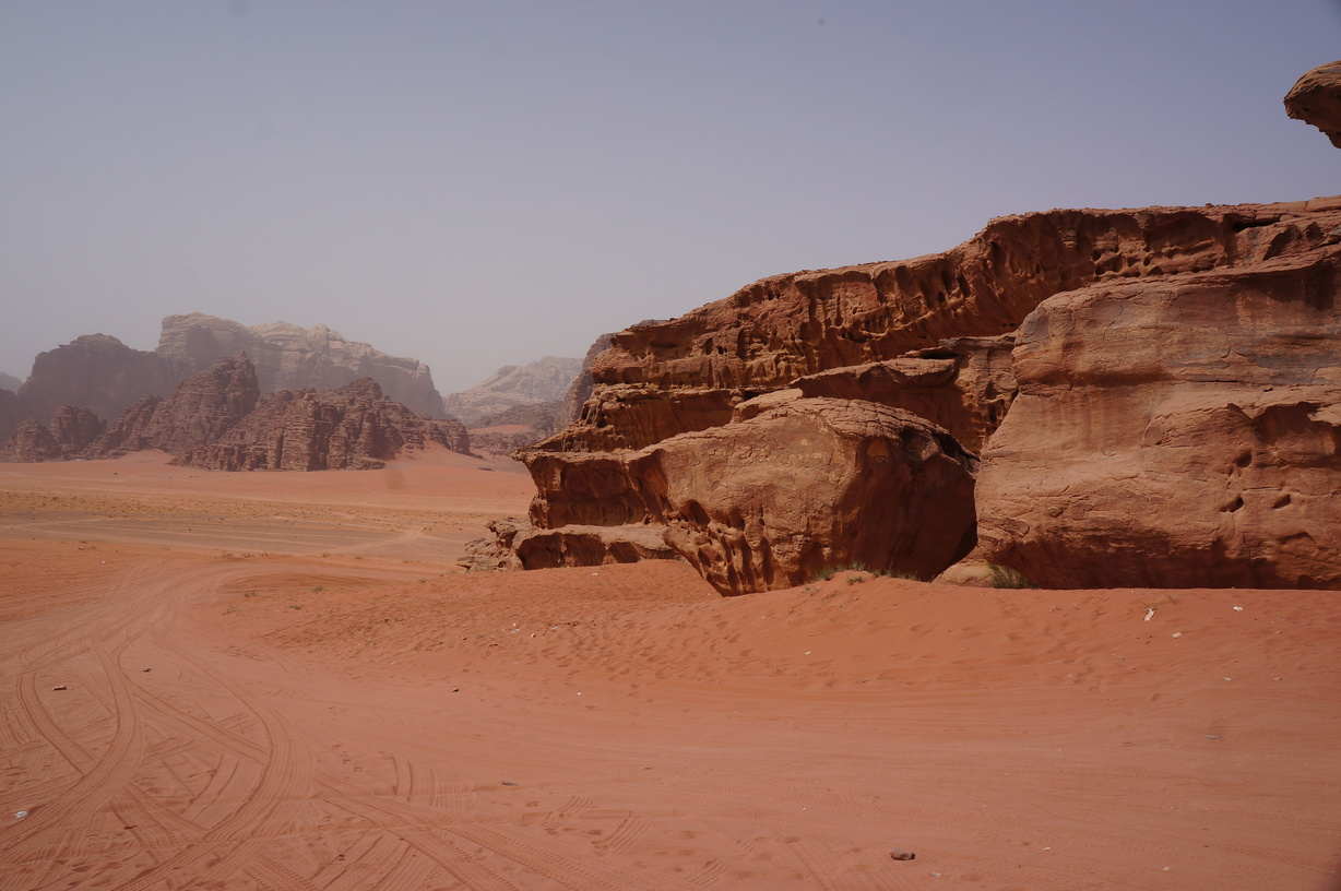 Wadi Rum en Jordanie