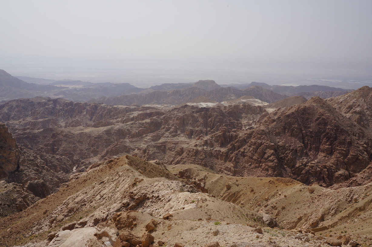 Sur la route en Jordanie