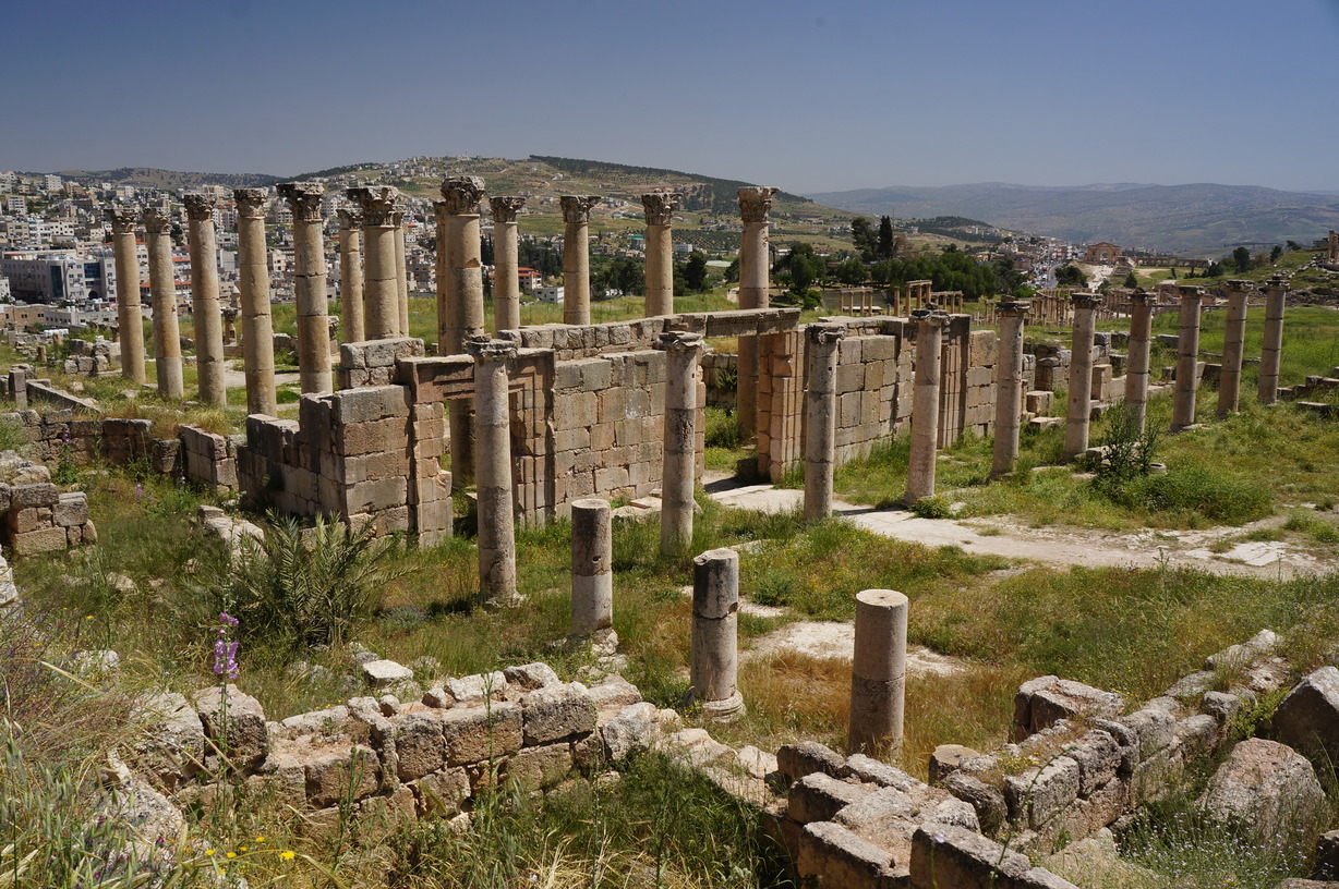 Jerash en Jordanie