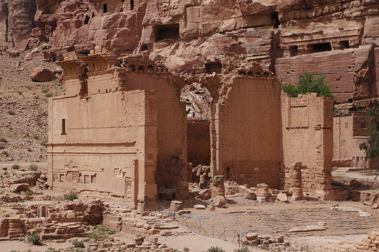 Petra en Jordanie