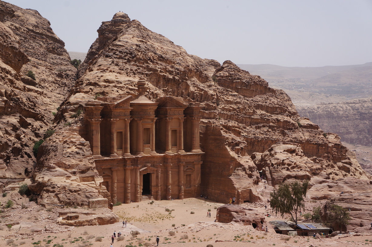 Le monastère de Petra en Jordanie