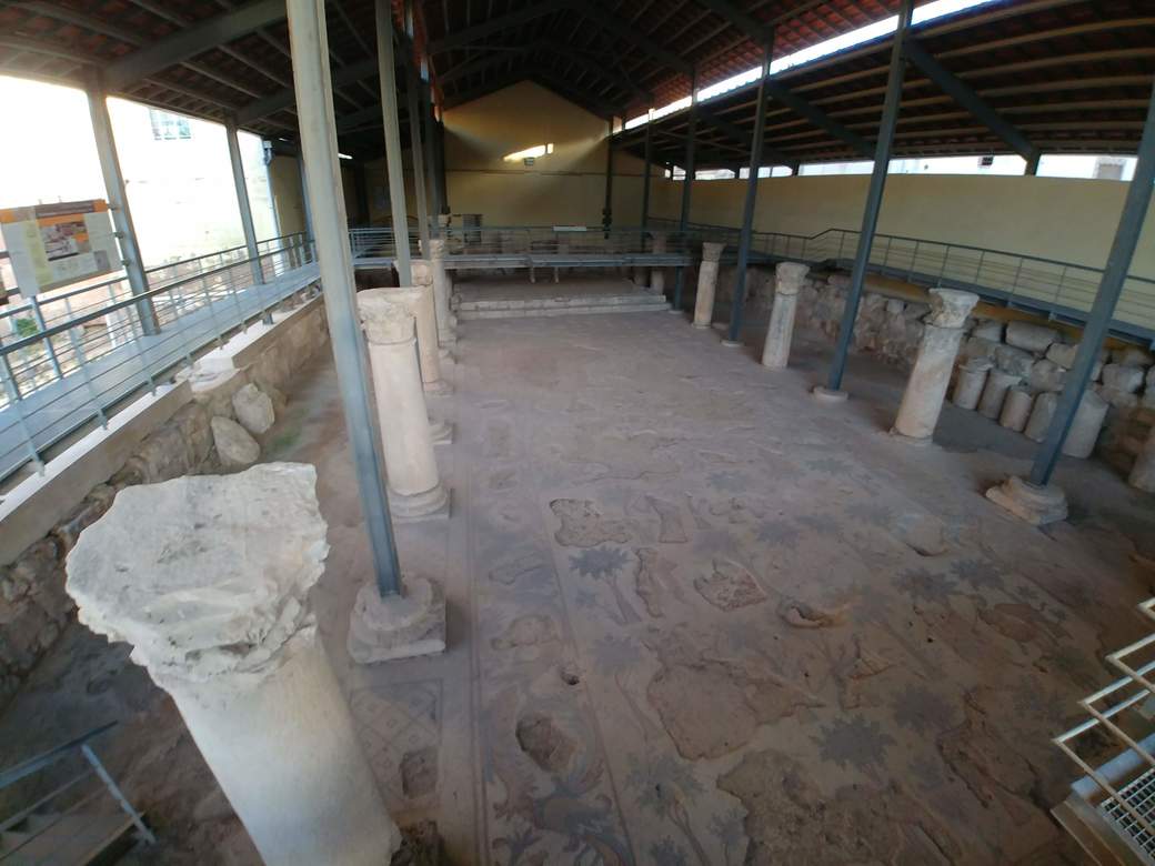Parc archéologique de Madaba en Jordanie
