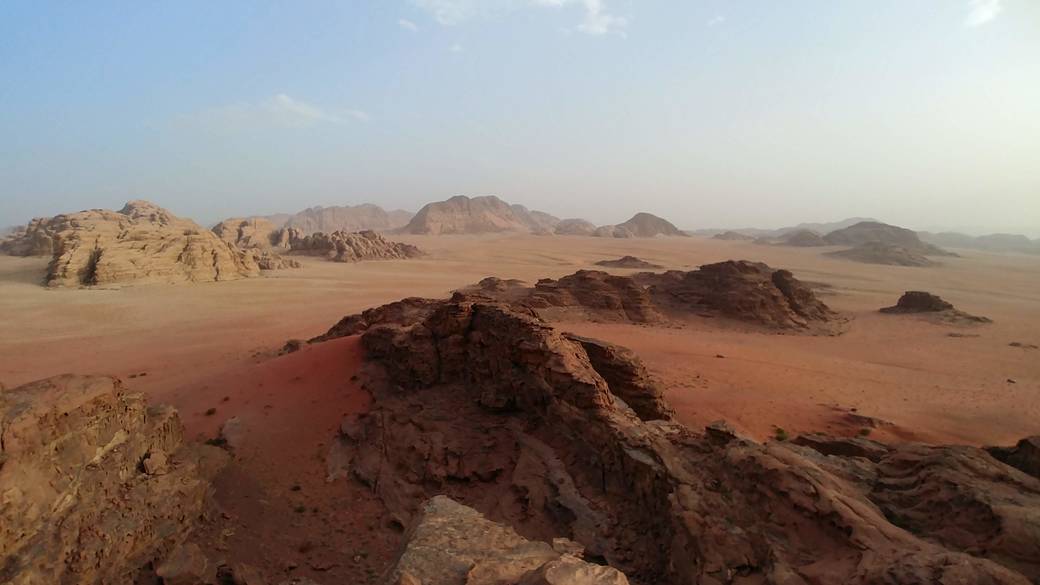 Wadi Rum en Jordanie