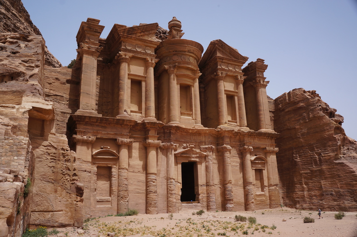 Le monastère de Petra en Jordanie