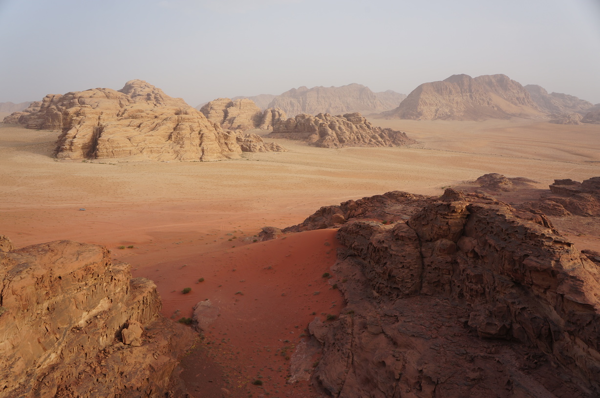 Wadi Rum en Jordanie