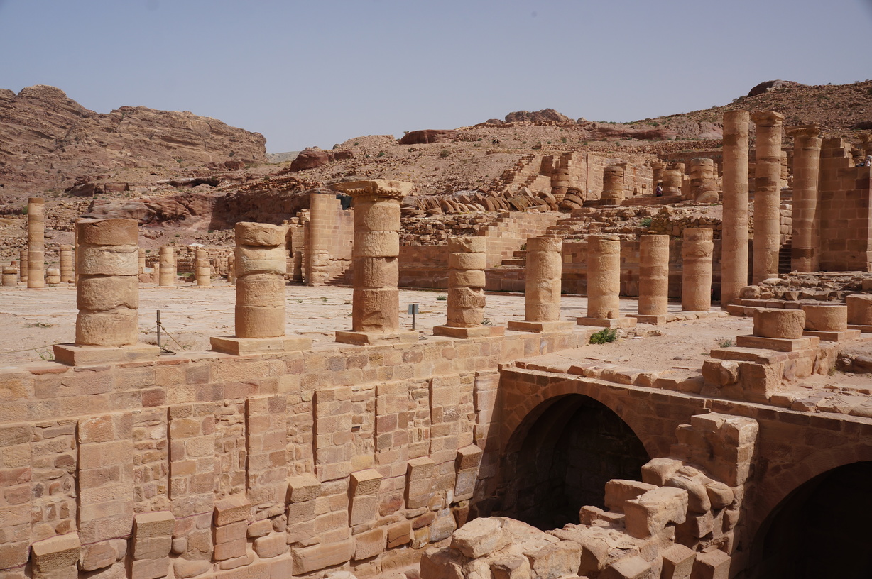 Petra en Jordanie