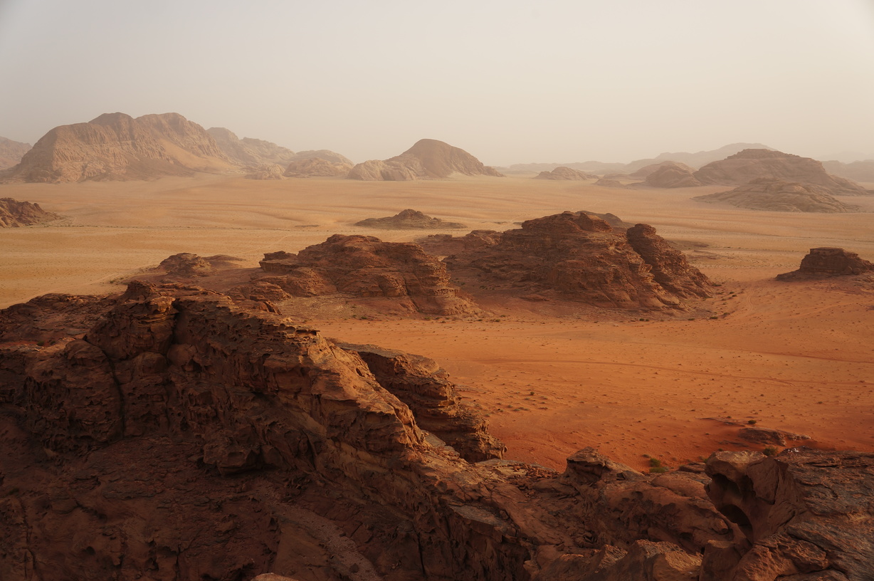 Le Wadi Rum en Jordanie