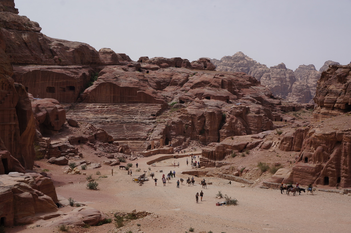 Petra en Jordanie