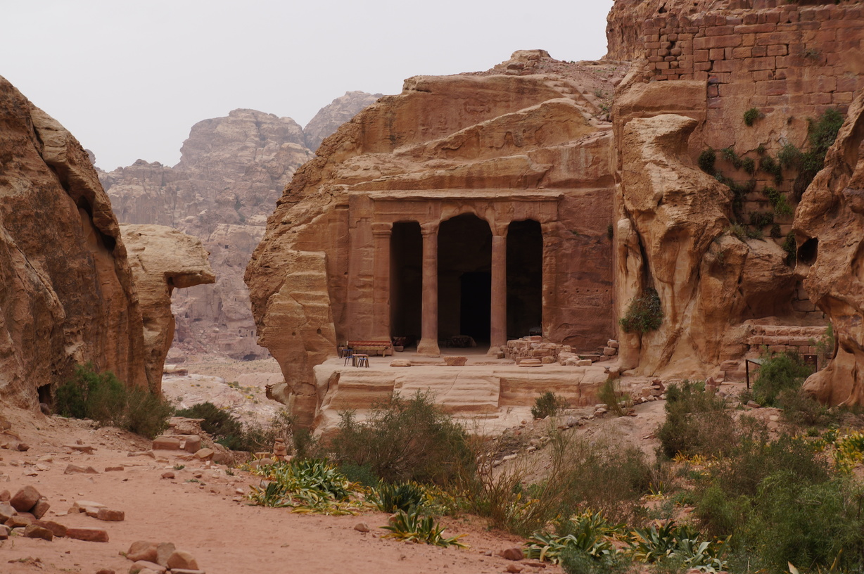 Petra en Jordanie