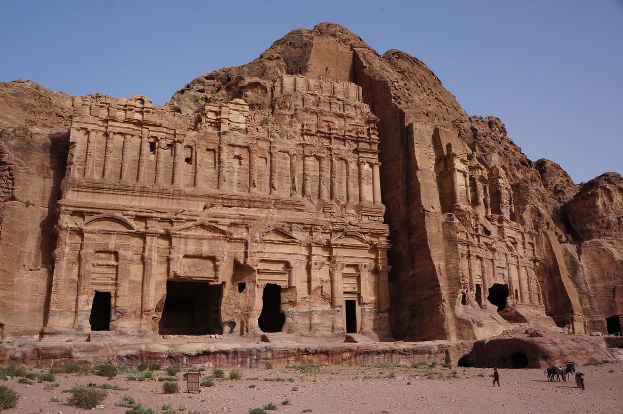 Petra en Jordanie