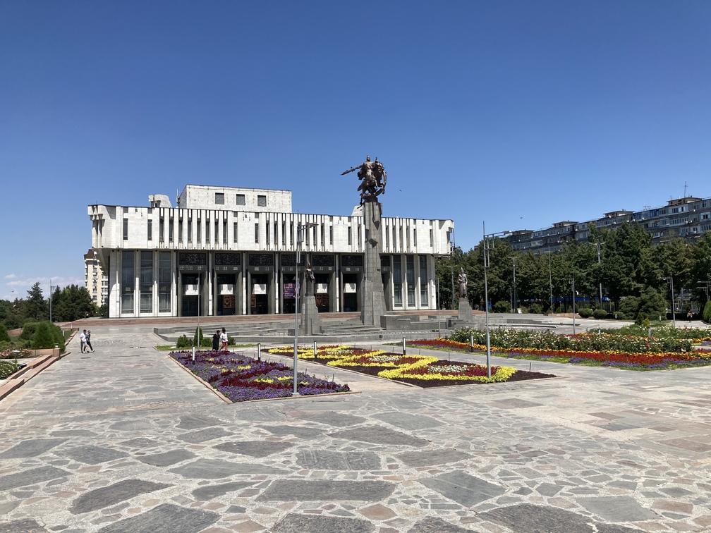 Visite de Bishkek au Kirghizistan