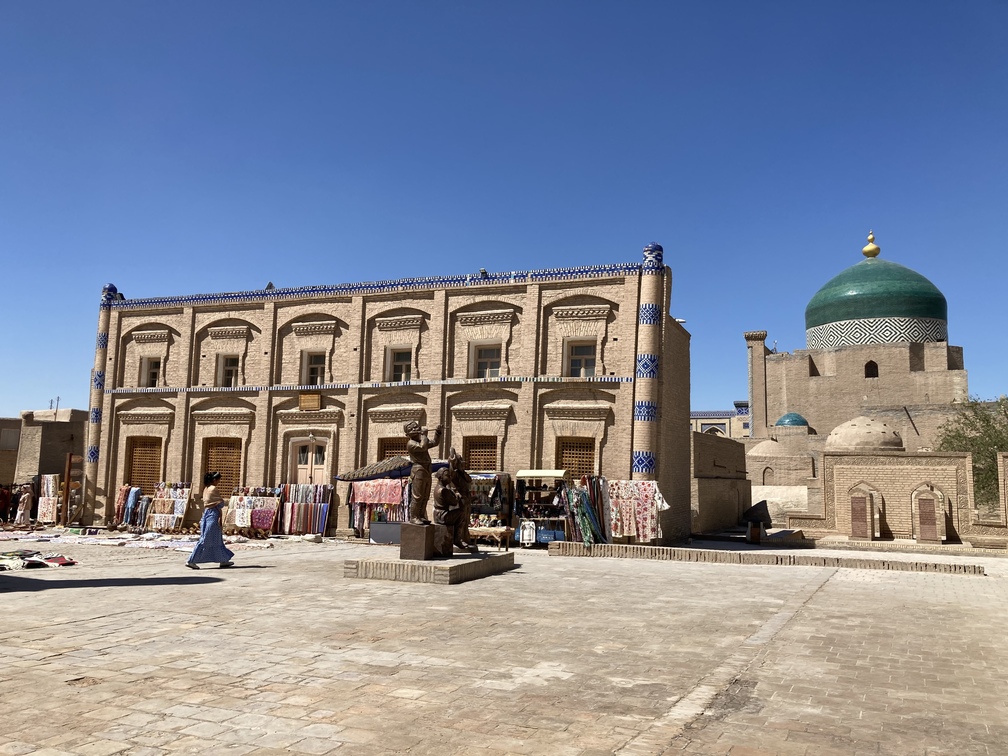 Dans la ville de Khiva